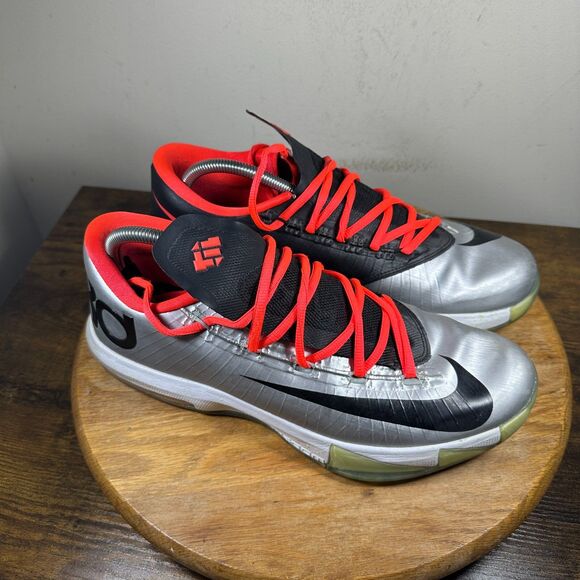 Nike Zoom Kevin Durant KD 6 Shoes Sneakers Men's Size 10.5 627964-993